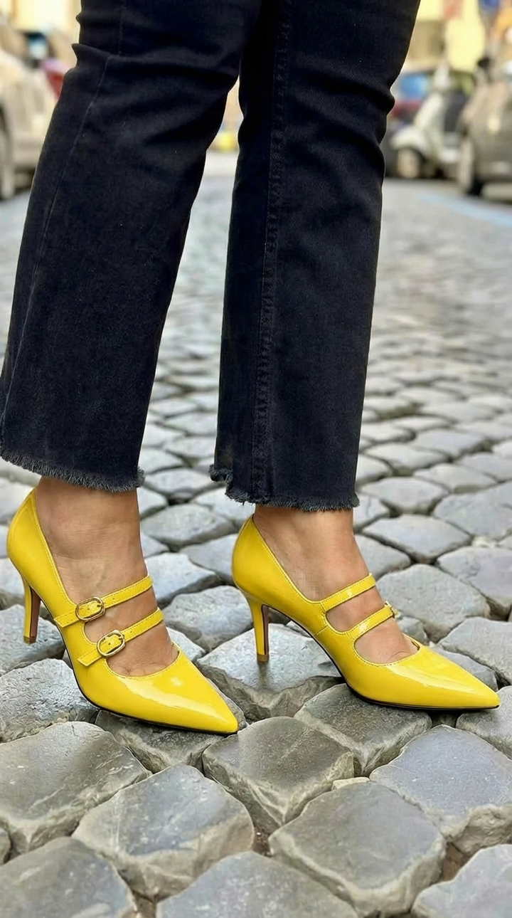 AURELIA STRAP PUMPS