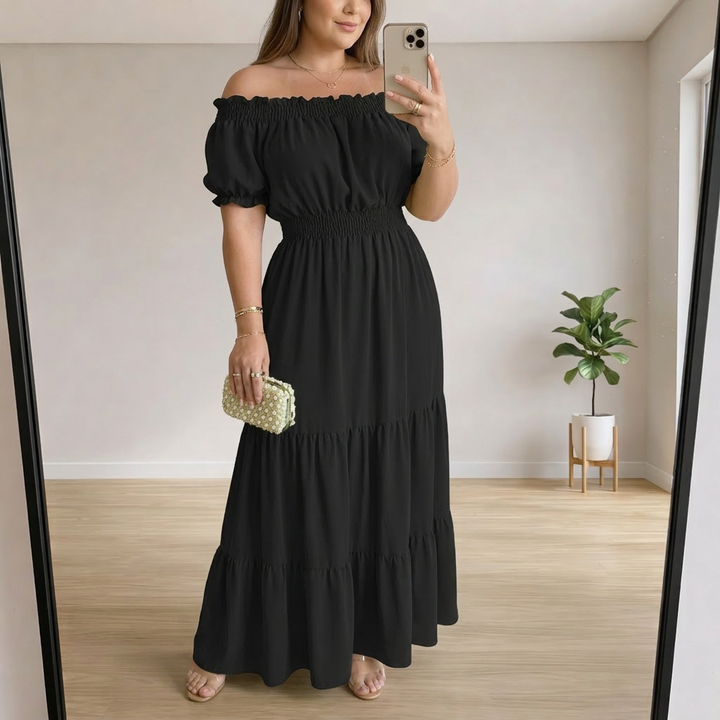 Saoirse - Elegantti Kesä Maxi Mekko