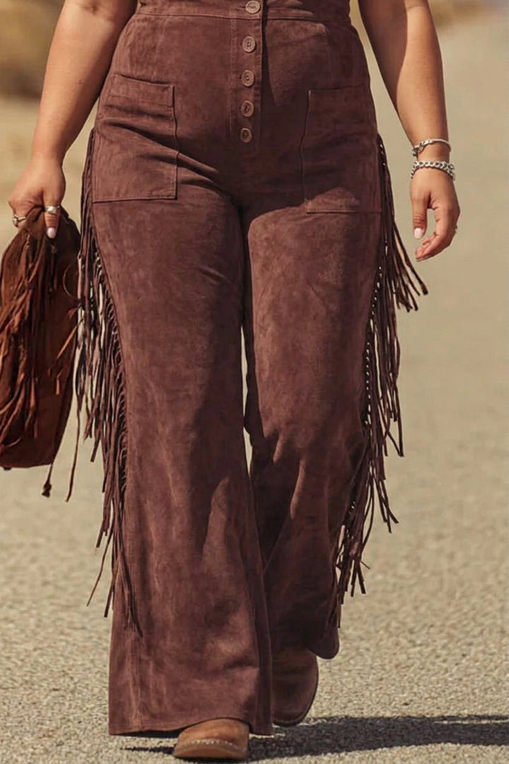 Salma - Boho Mikro-Suede Haalarit