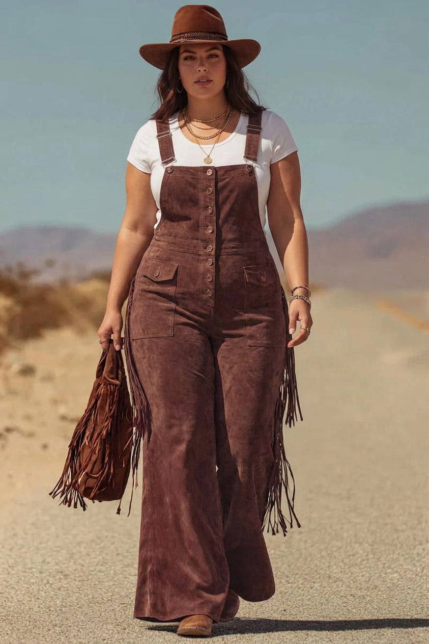 Salma - Boho Mikro-Suede Haalarit