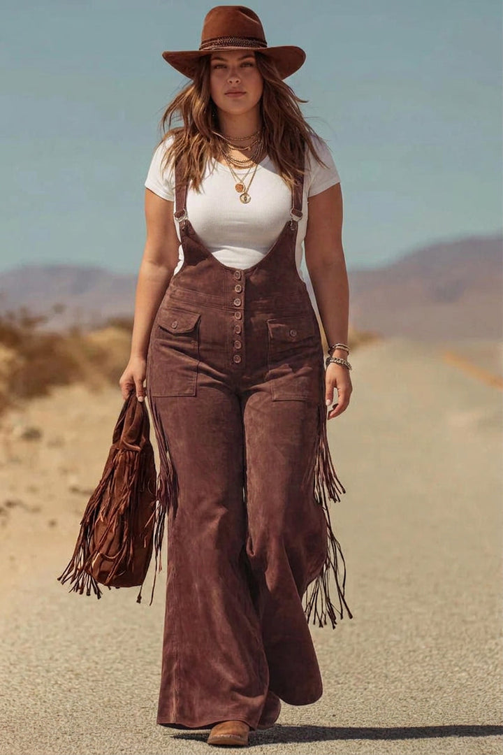 Salma - Boho Mikro-Suede Haalarit