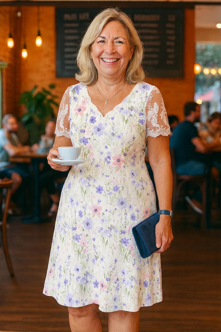Mireille | Elegantti Midi Mekko
