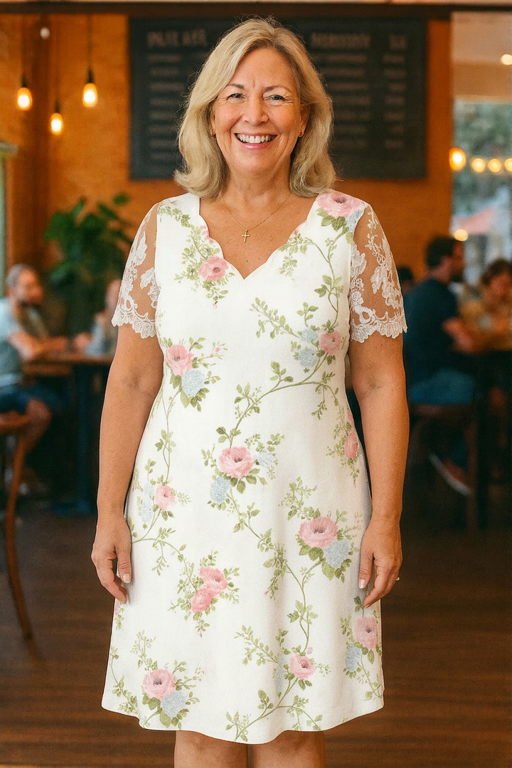 Mireille | Elegantti Midi Mekko