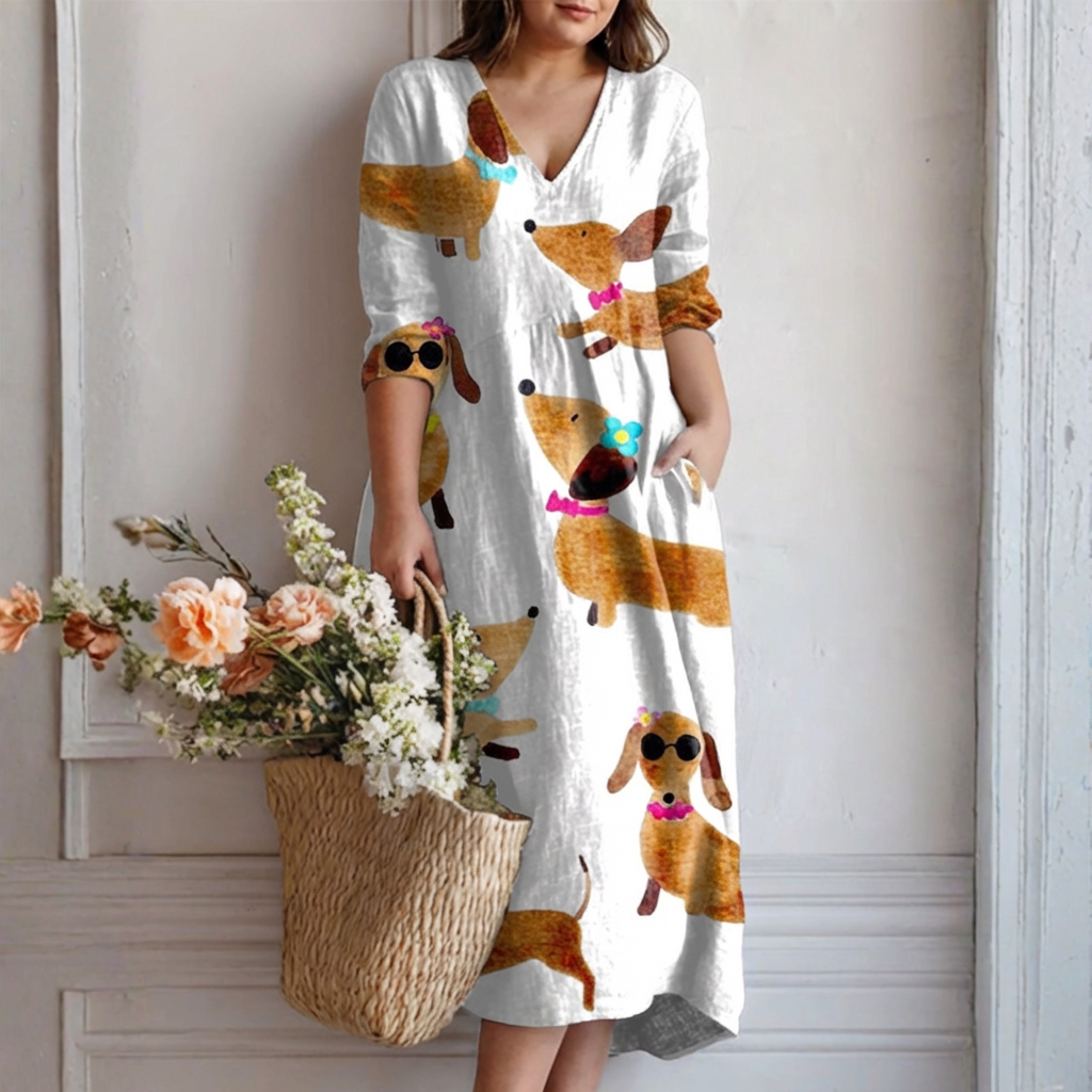 Magnolia - Vaivaton Eleganssi Mekko