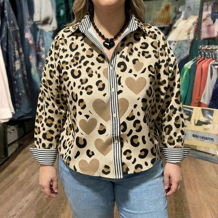Vintage Leopard Print Shirt