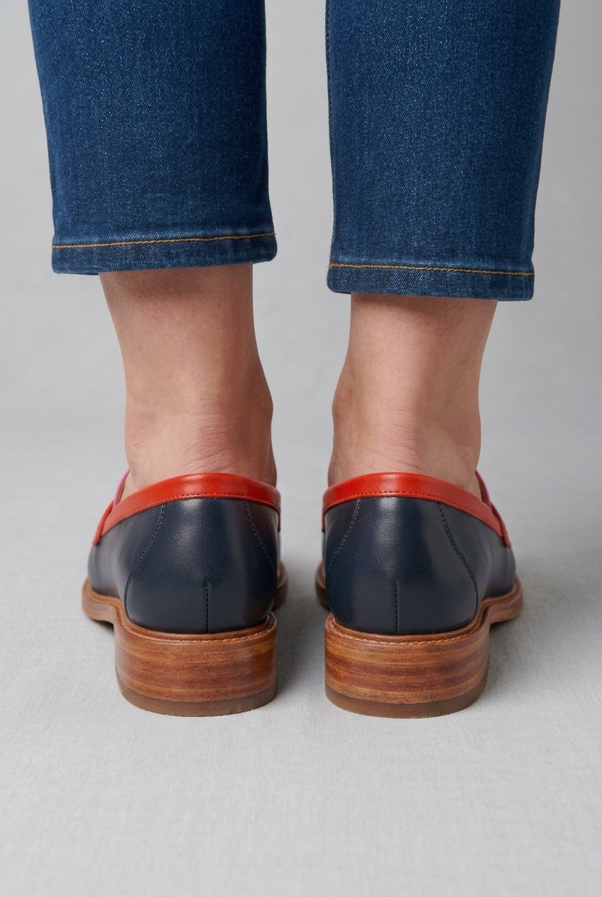 Elara | Elegantit väriblokki loaferit