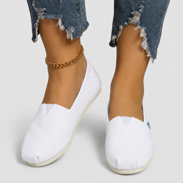 Elara | Kevyet Kangas Slip-On Lesti
