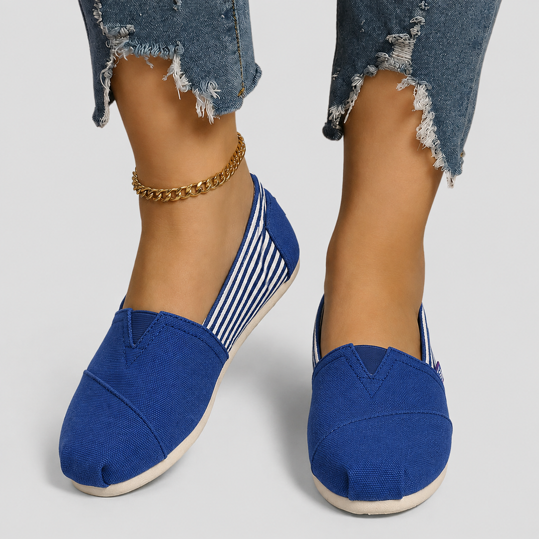 Elara | Kevyet Kangas Slip-On Lesti