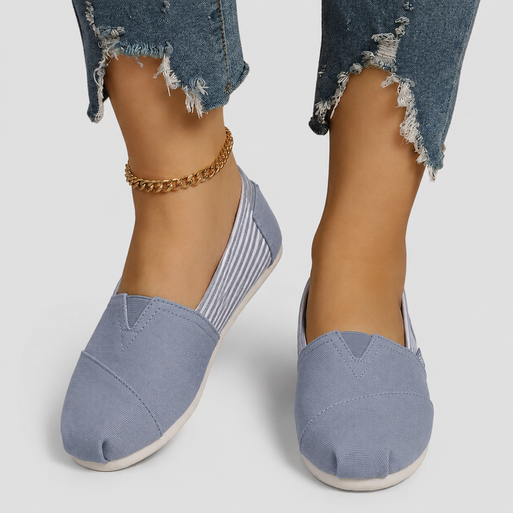 Elara | Kevyet Kangas Slip-On Lesti
