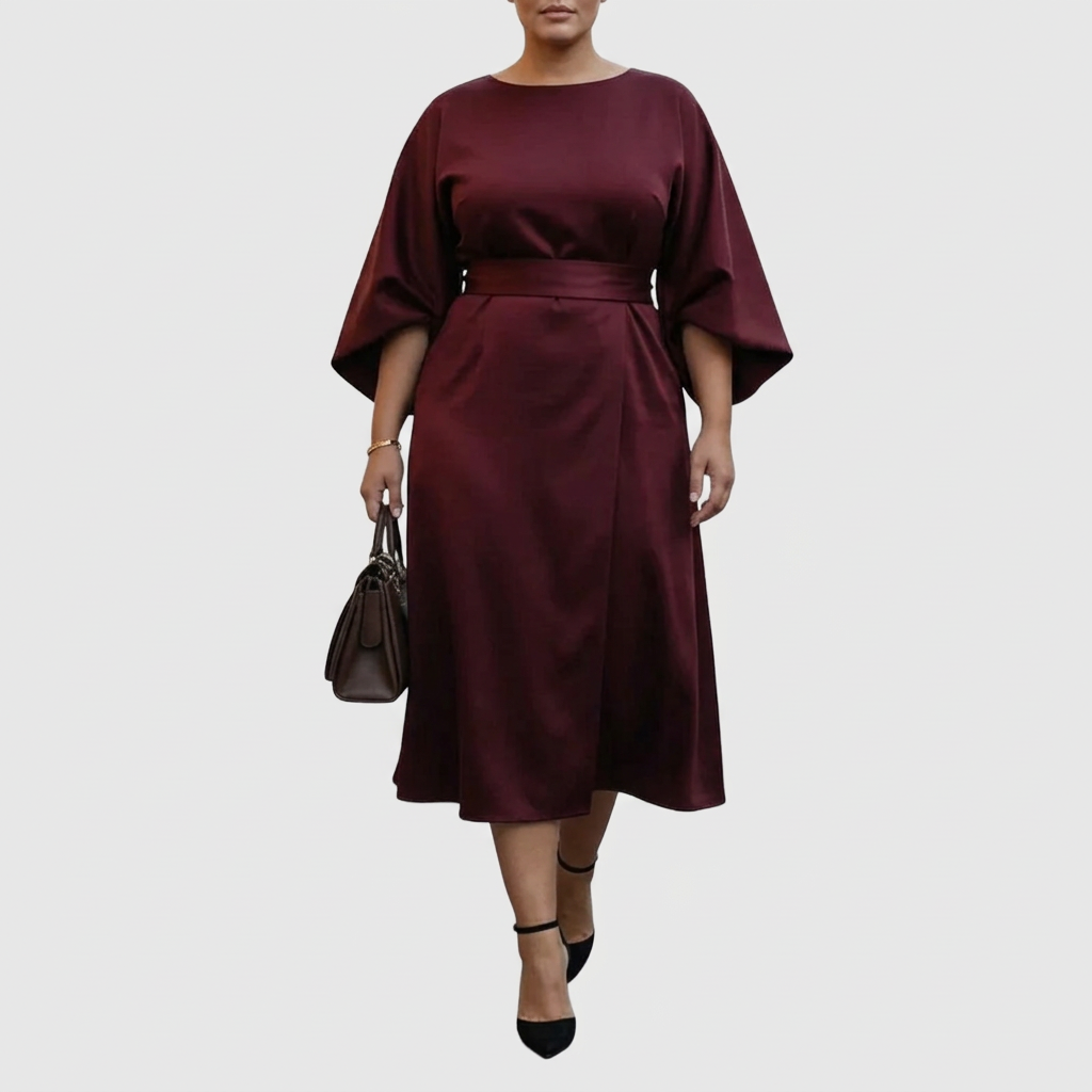 Zora | Maxi-mekko batwing-hihoilla