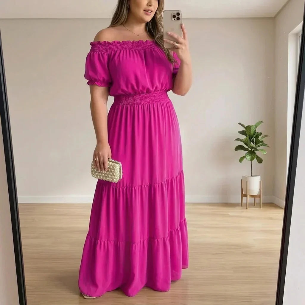 Saoirse - Elegantti Kesä Maxi Mekko