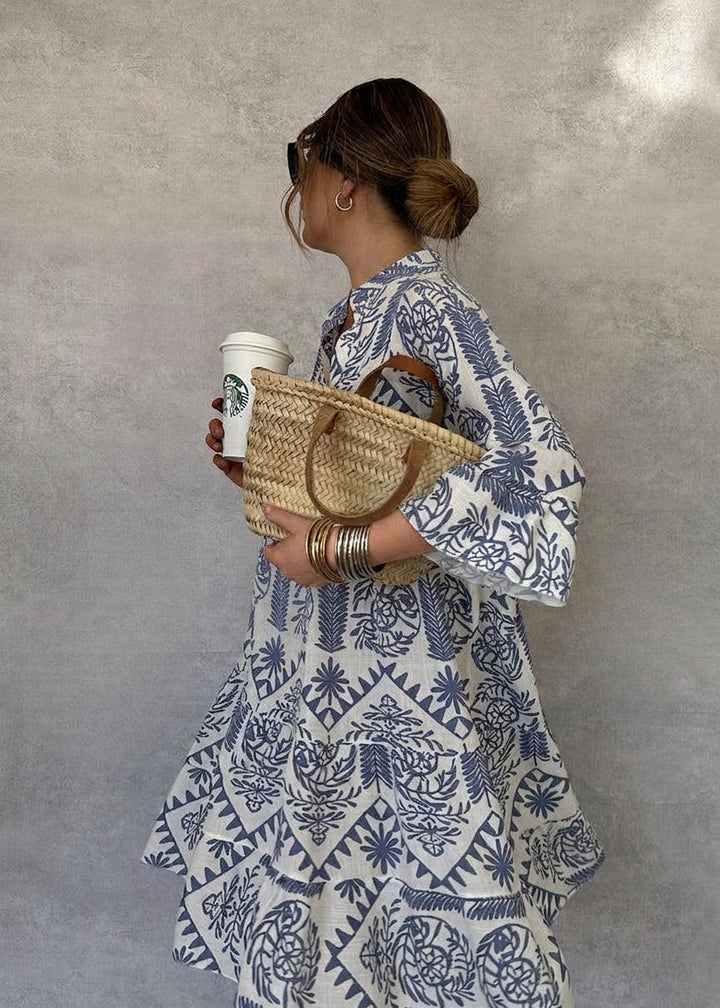 Aurelia - Rentoutunut Boho Tunika Mekko