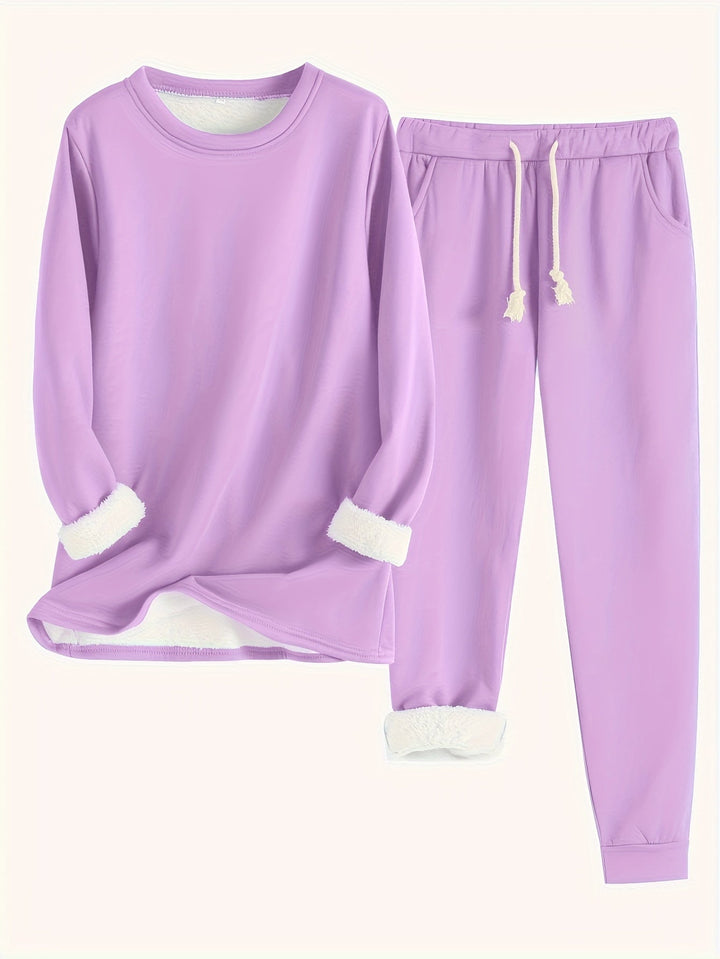 Hailey | Mukava Fleece-vuorattu Setti