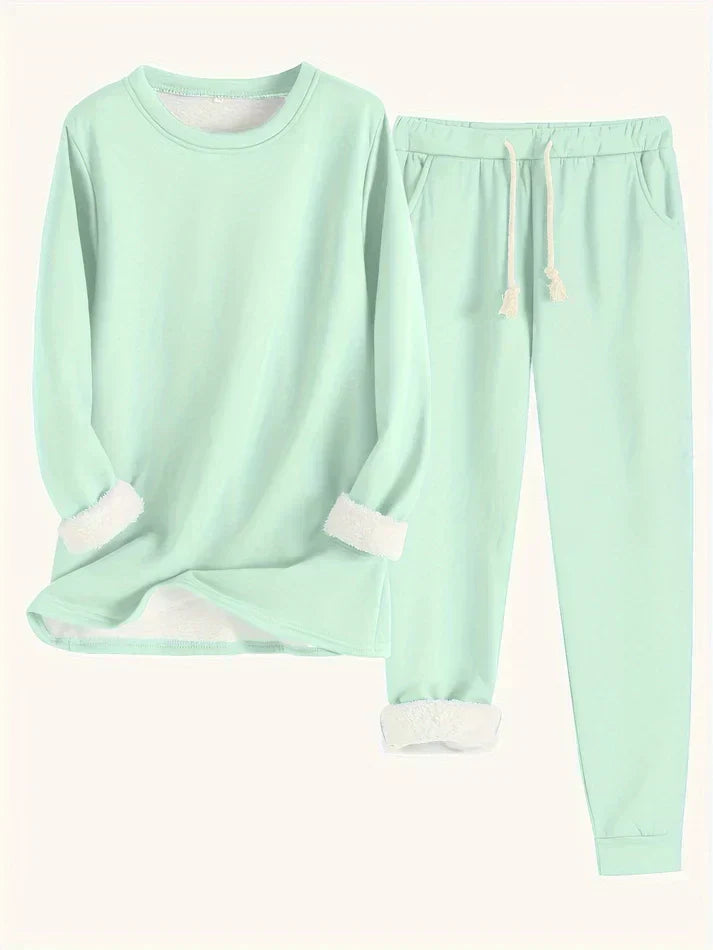 Hailey | Mukava Fleece-vuorattu Setti