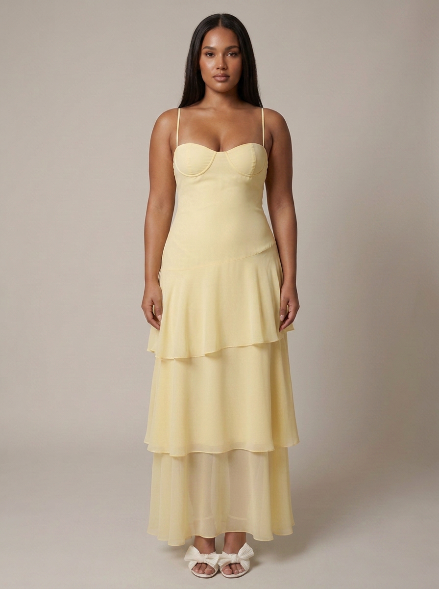 Greer Maxi Ruffle Dress