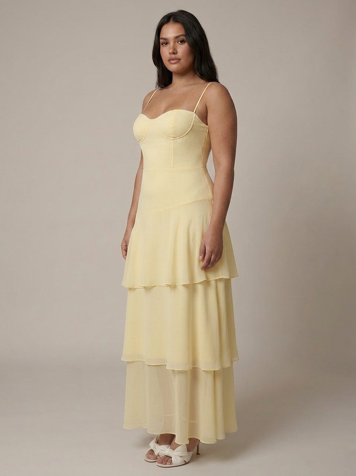 Greer Maxi Ruffle Dress