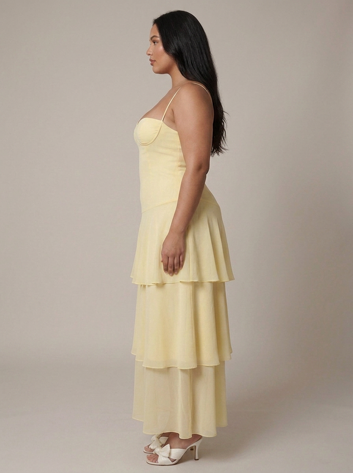 Greer Maxi Ruffle Dress