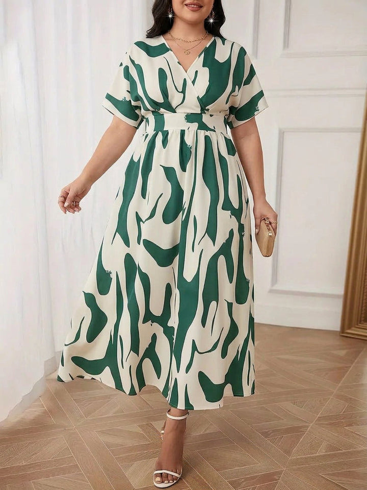 Nadia - Abstrakti Eleganssi Mekko