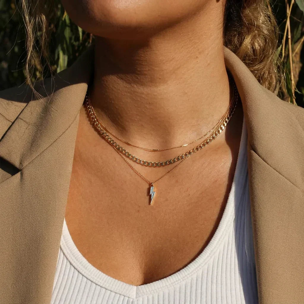 Tova Link Curb Chain Necklace | Kulta