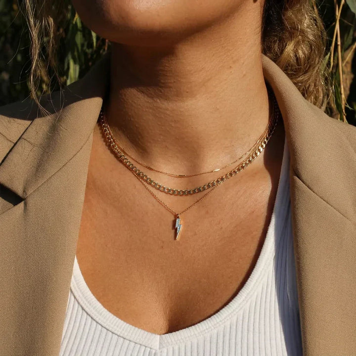 Tova Link Curb Chain Necklace | Kulta