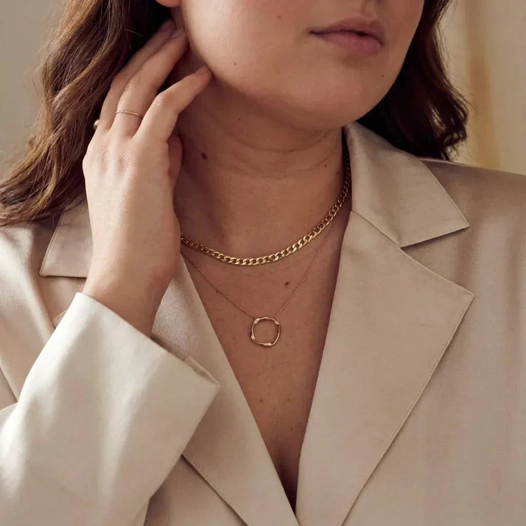 Tova Link Curb Chain Necklace | Kulta
