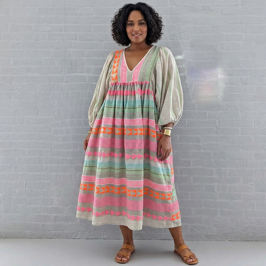 Naomi - Mukava Boho-mekko