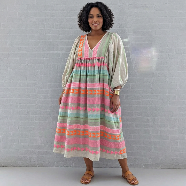Naomi - Mukava Boho-mekko