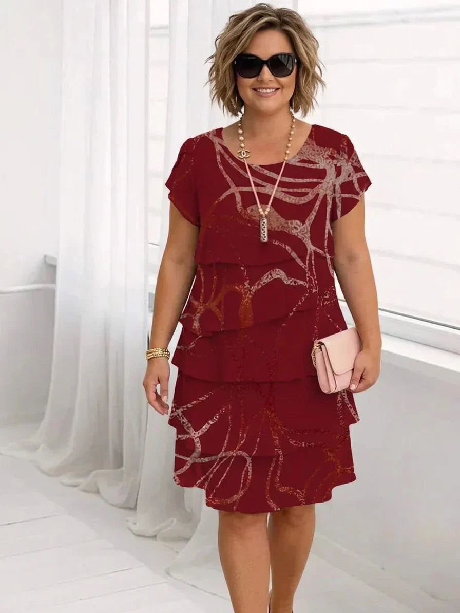 Seren | Elegantti Mukavuus Rypytys Mekko