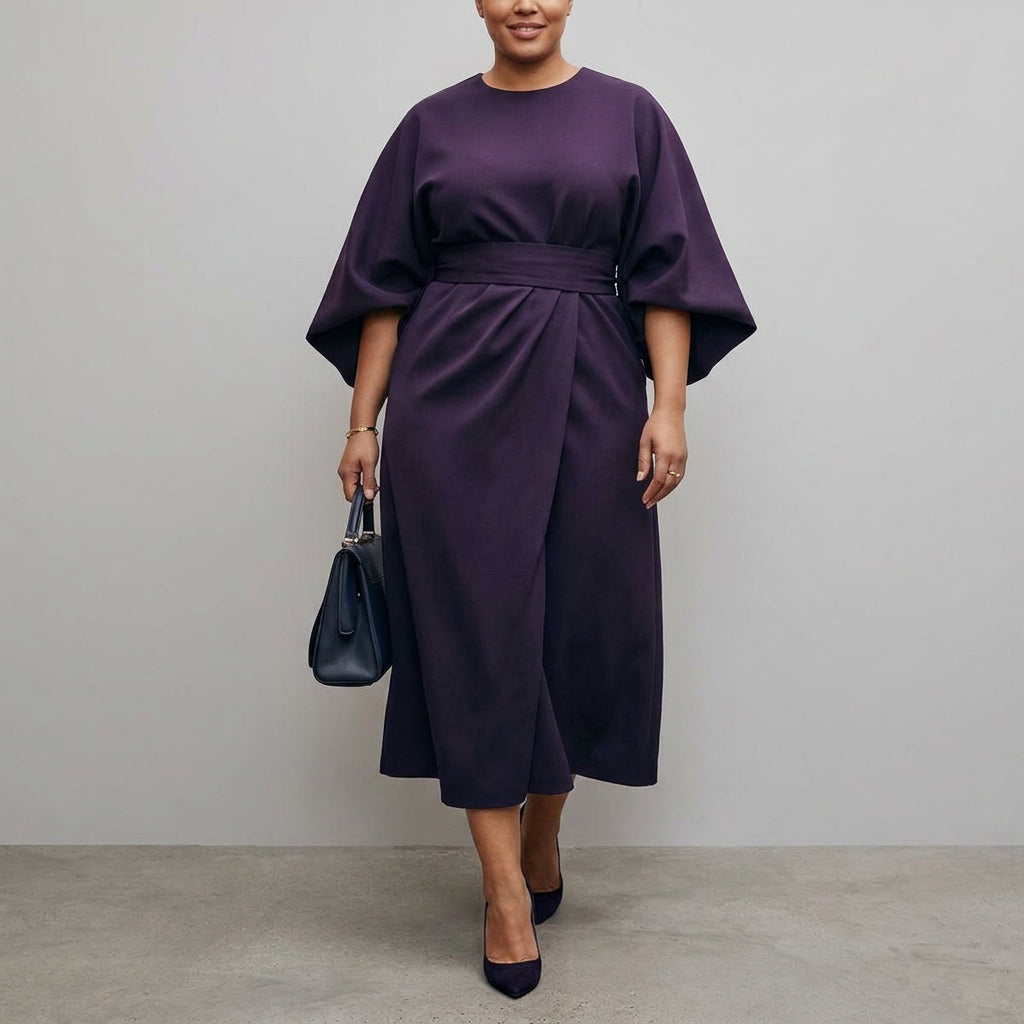 Zora | Maxi-mekko batwing-hihoilla