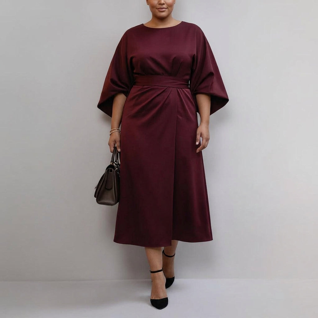 Zora | Maxi-mekko batwing-hihoilla