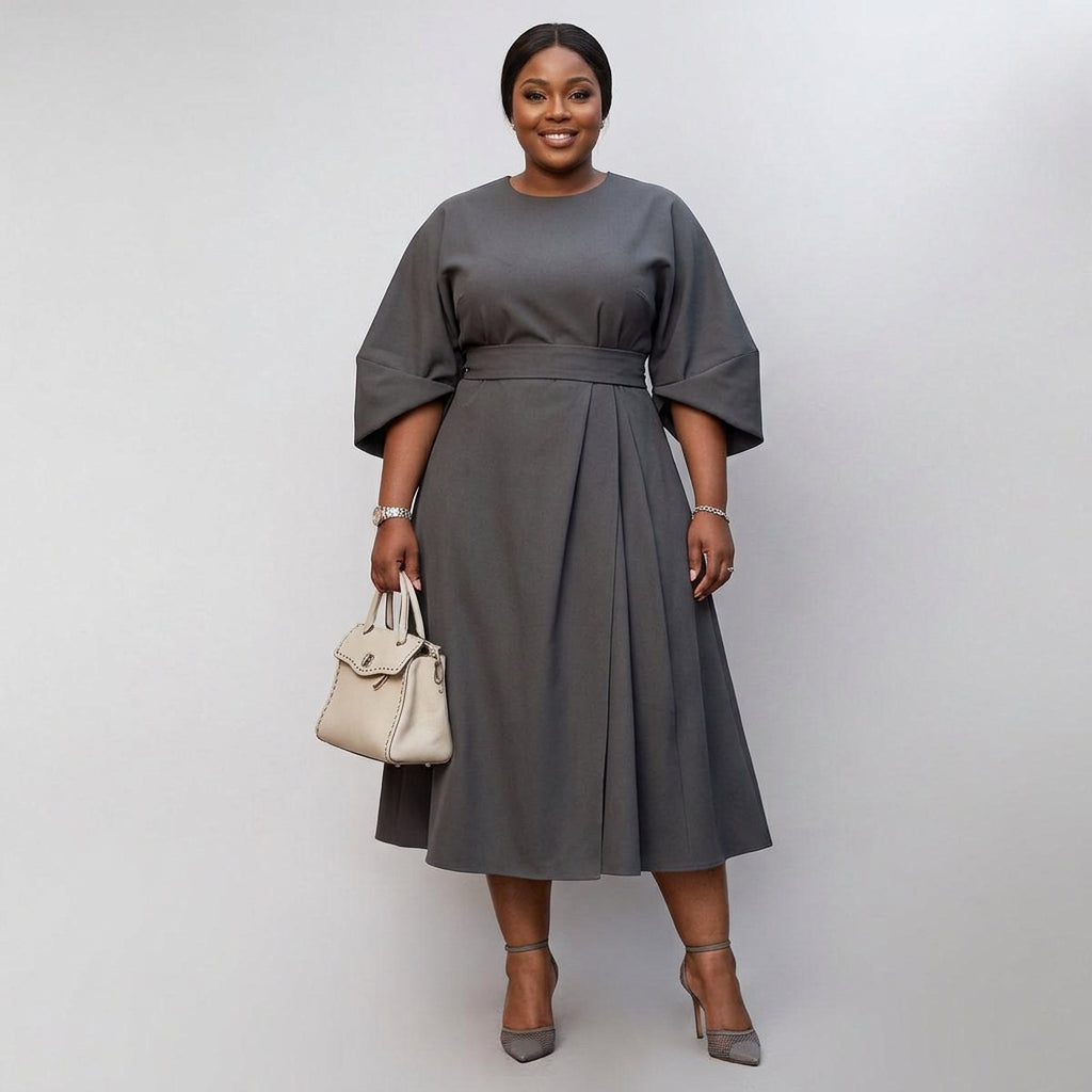 Zora | Maxi-mekko batwing-hihoilla