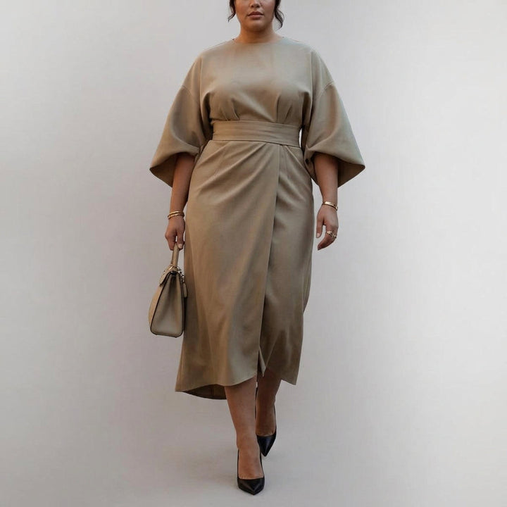 Zora | Maxi-mekko batwing-hihoilla