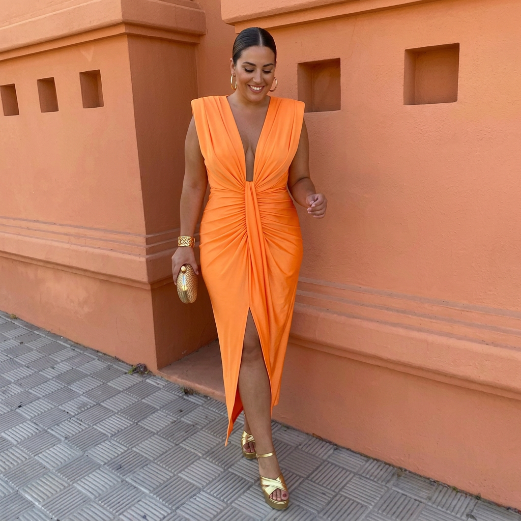 Giselle | Elegantti Pleat Dress