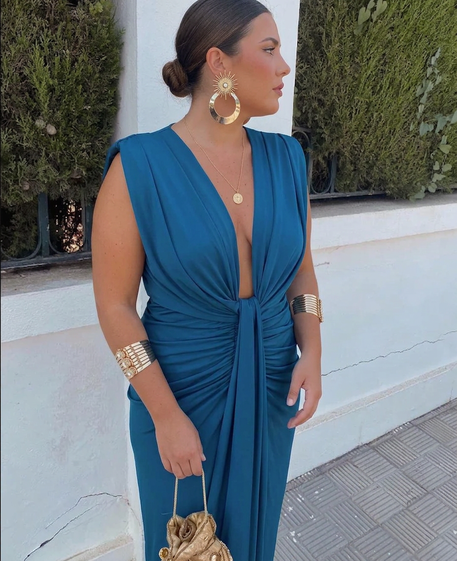 Giselle | Elegantti Pleat Dress