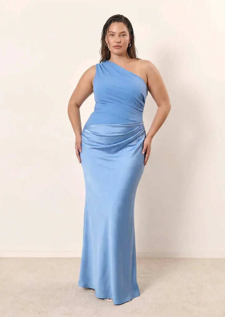 Floriane | Maxi Mekko Silkkikankaasta