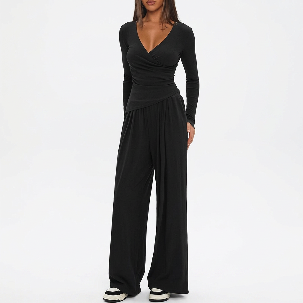 Selma | Luxe Rannikkotyyli Wrap Haalaripuku