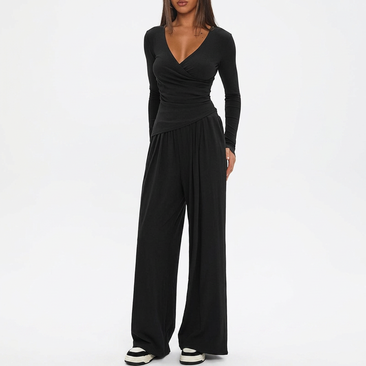 Selma | Luxe Rannikkotyyli Wrap Haalaripuku