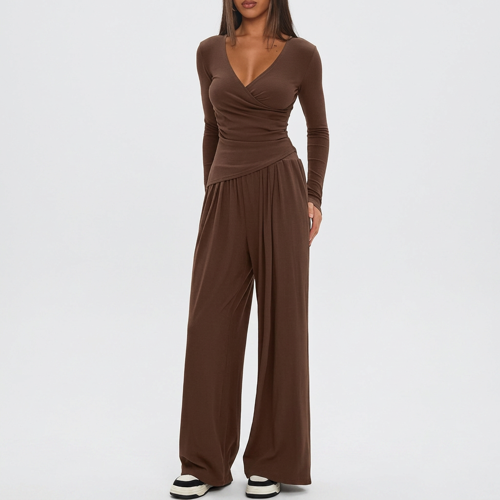 Selma | Luxe Rannikkotyyli Wrap Haalaripuku
