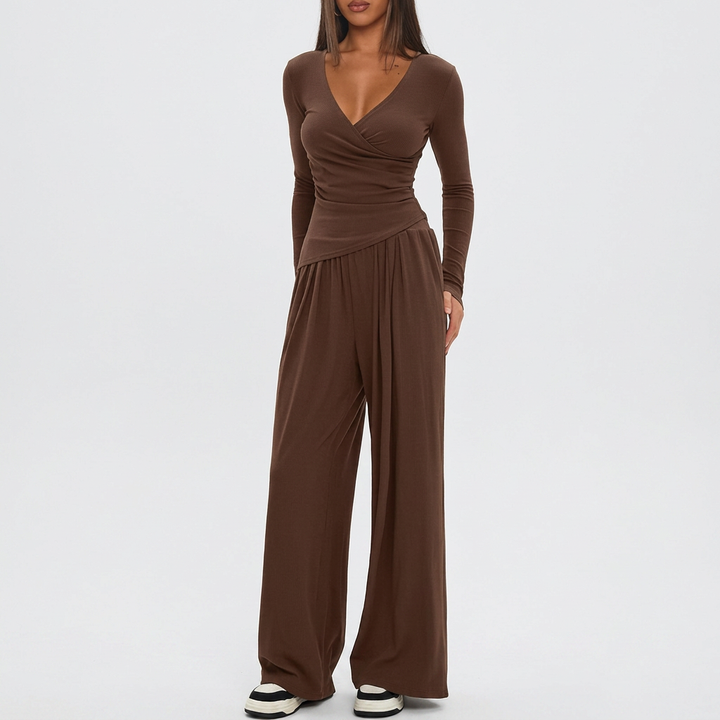 Selma | Luxe Rannikkotyyli Wrap Haalaripuku