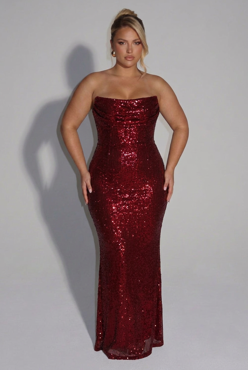 Serena Paljetti Maxi Mekko