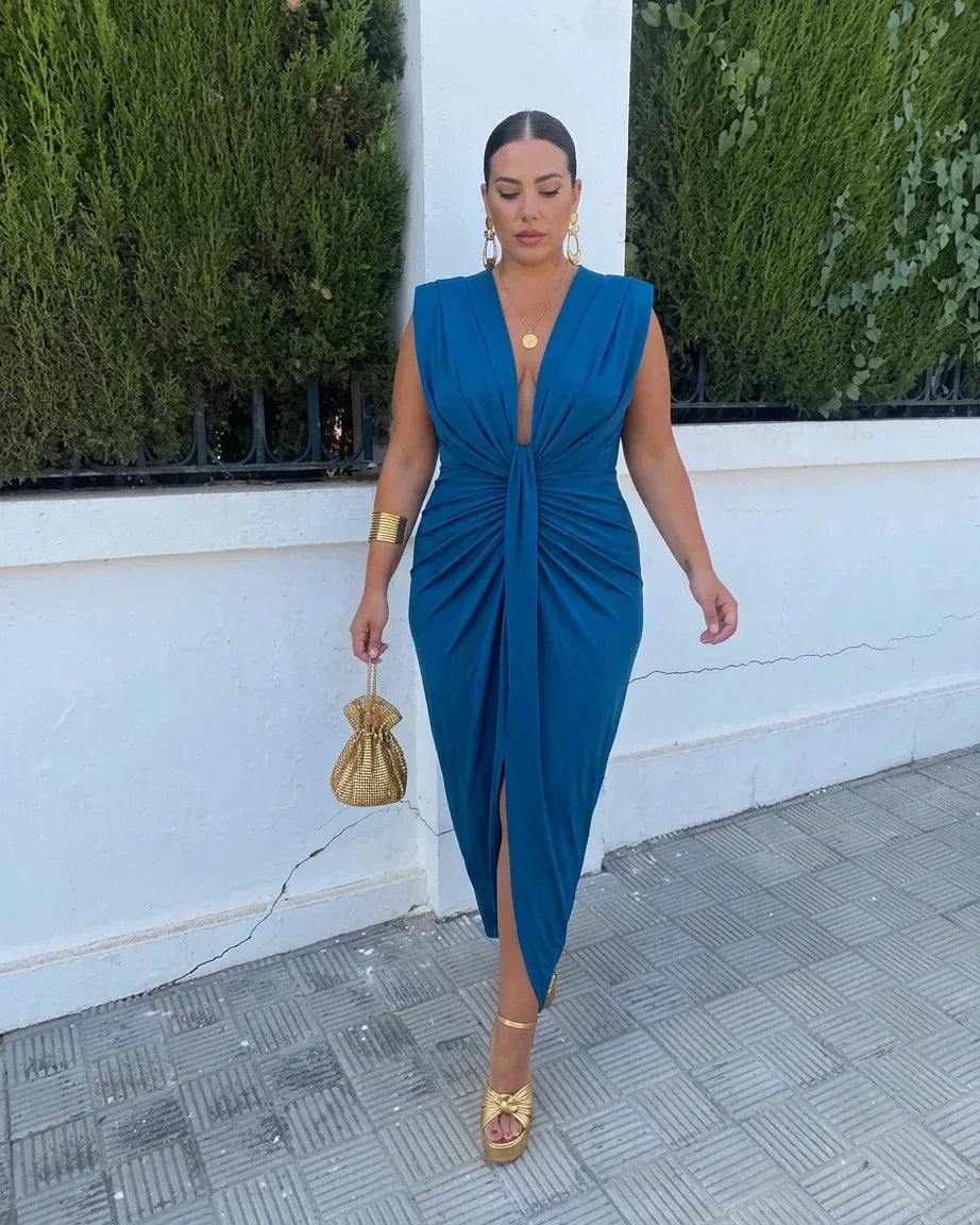 Giselle | Elegantti Pleat Dress