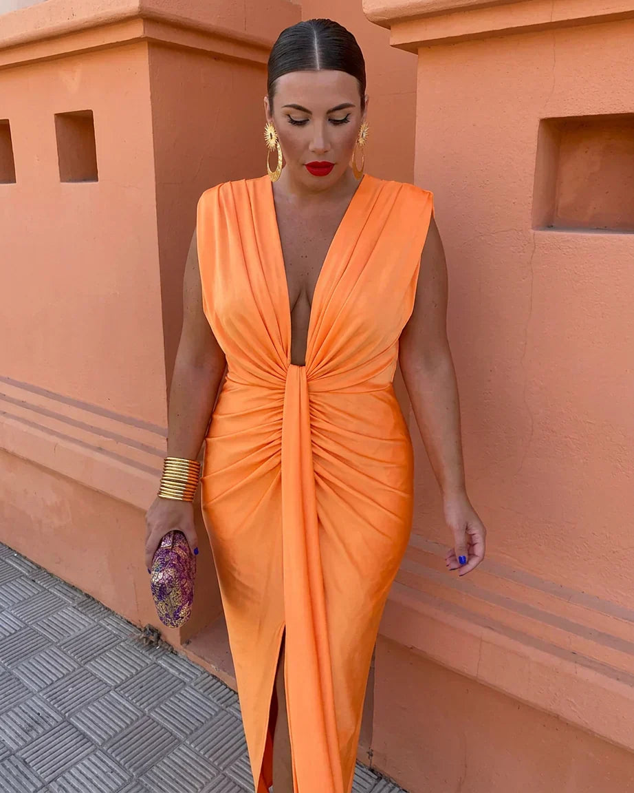 Giselle | Elegantti Pleat Dress