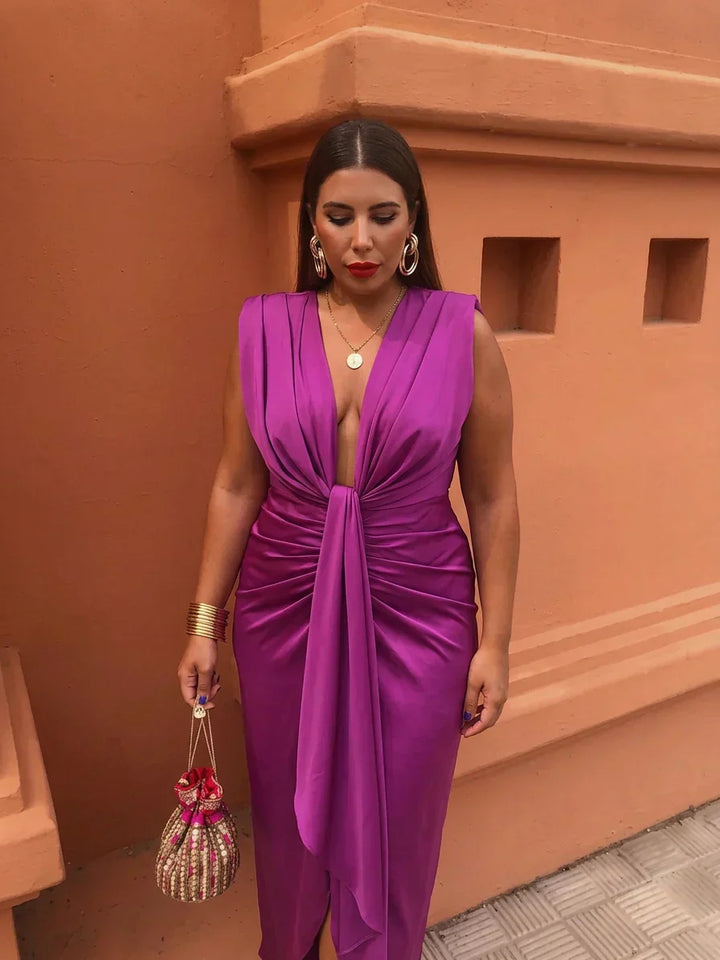 Giselle | Elegantti Pleat Dress
