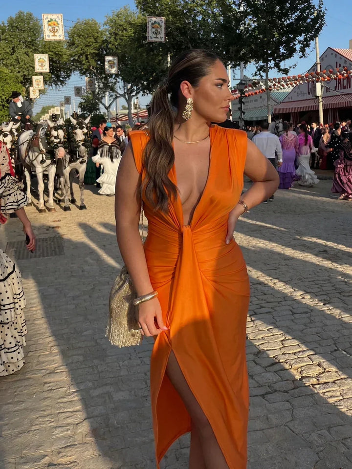 Giselle | Elegantti Pleat Dress