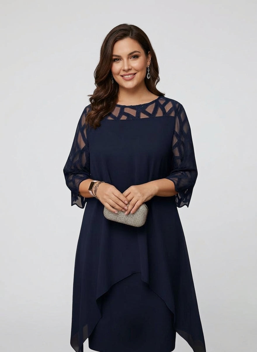 Elke - Klassinen Eleganssi Mekko