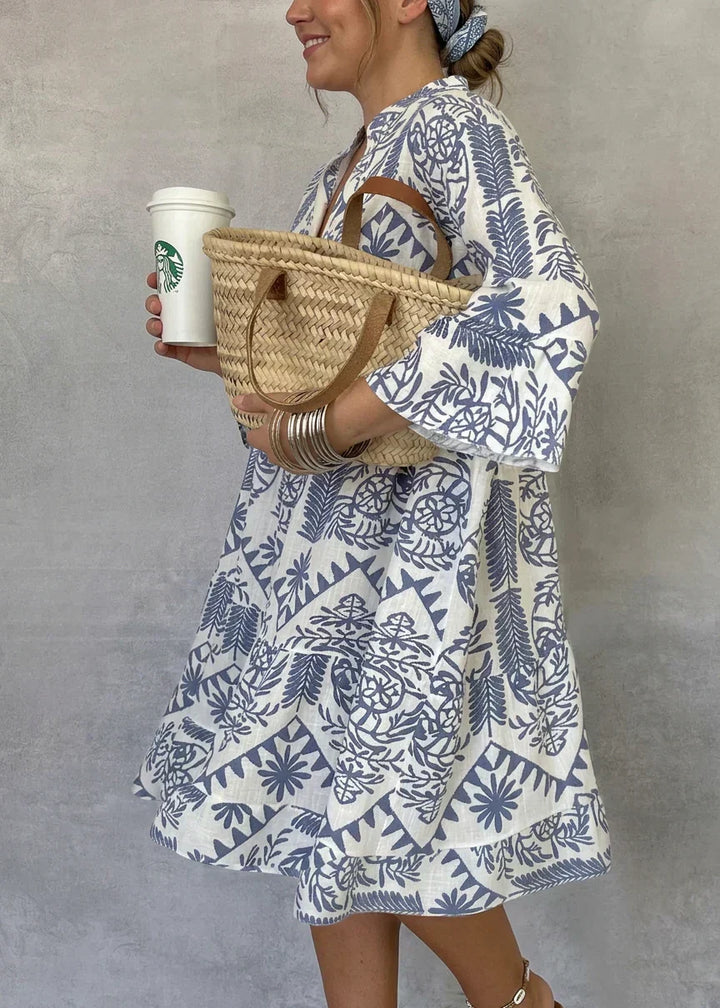 Aurelia - Rentoutunut Boho Tunika Mekko