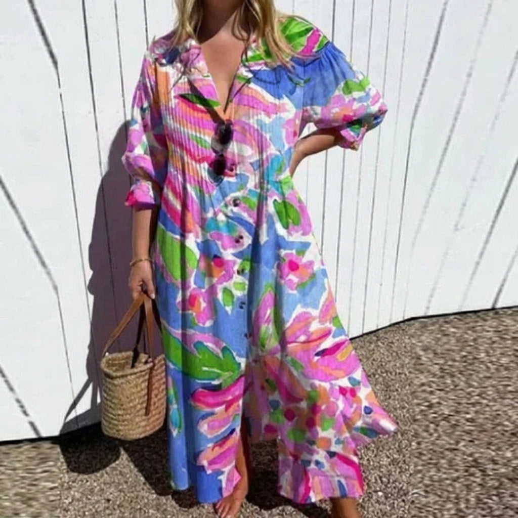Nadya | Elegantti boheemi mekko