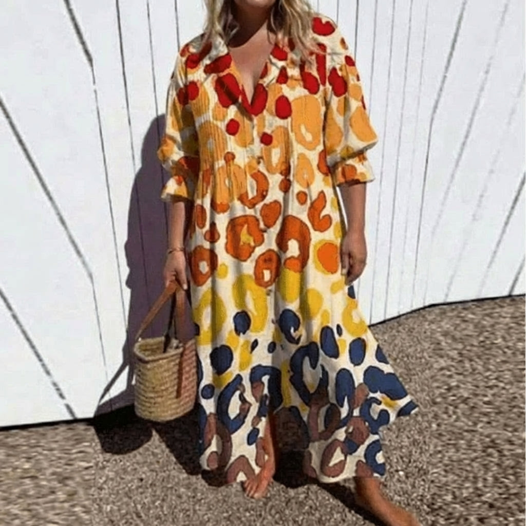 Nadya | Elegantti boheemi mekko
