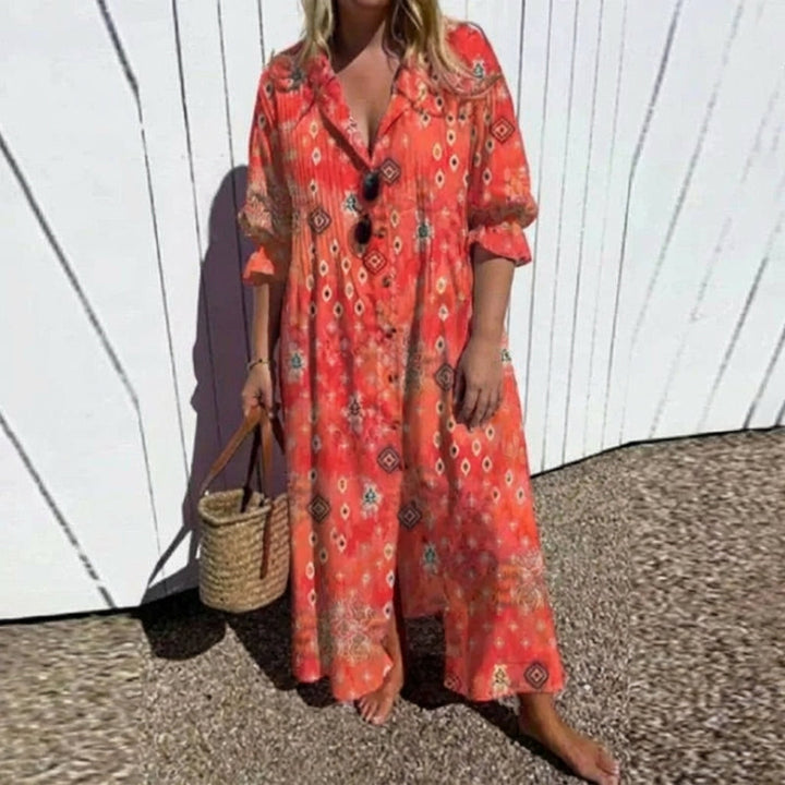 Nadya | Elegantti boheemi mekko