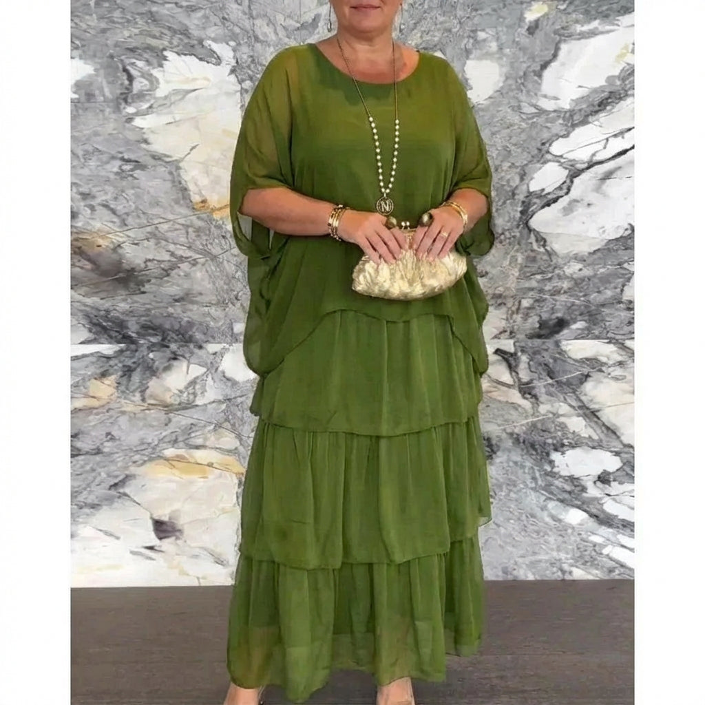 Anneliese | Pitkä ja virtaava elegantti mekko